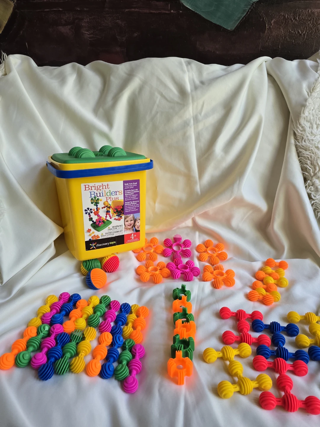 Discovery Toys Bright Builders Plus Building Set