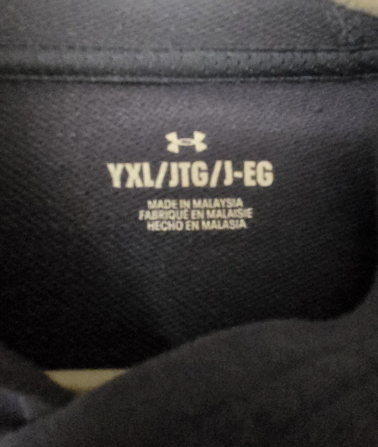 Youth XL Under Armour Blue Hoodie with Kangaroo pocket. EUC. - photo 4