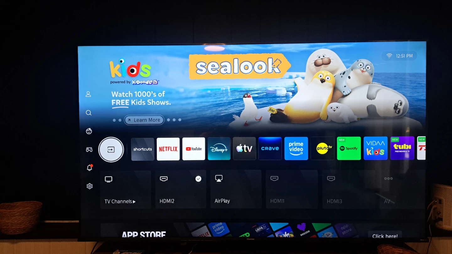 Hisense Smart TV , 65 inches, 4K - photo 2