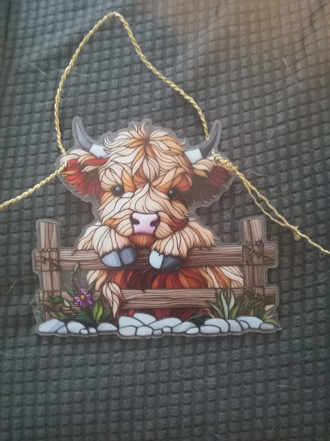 Highland Cow Ornament