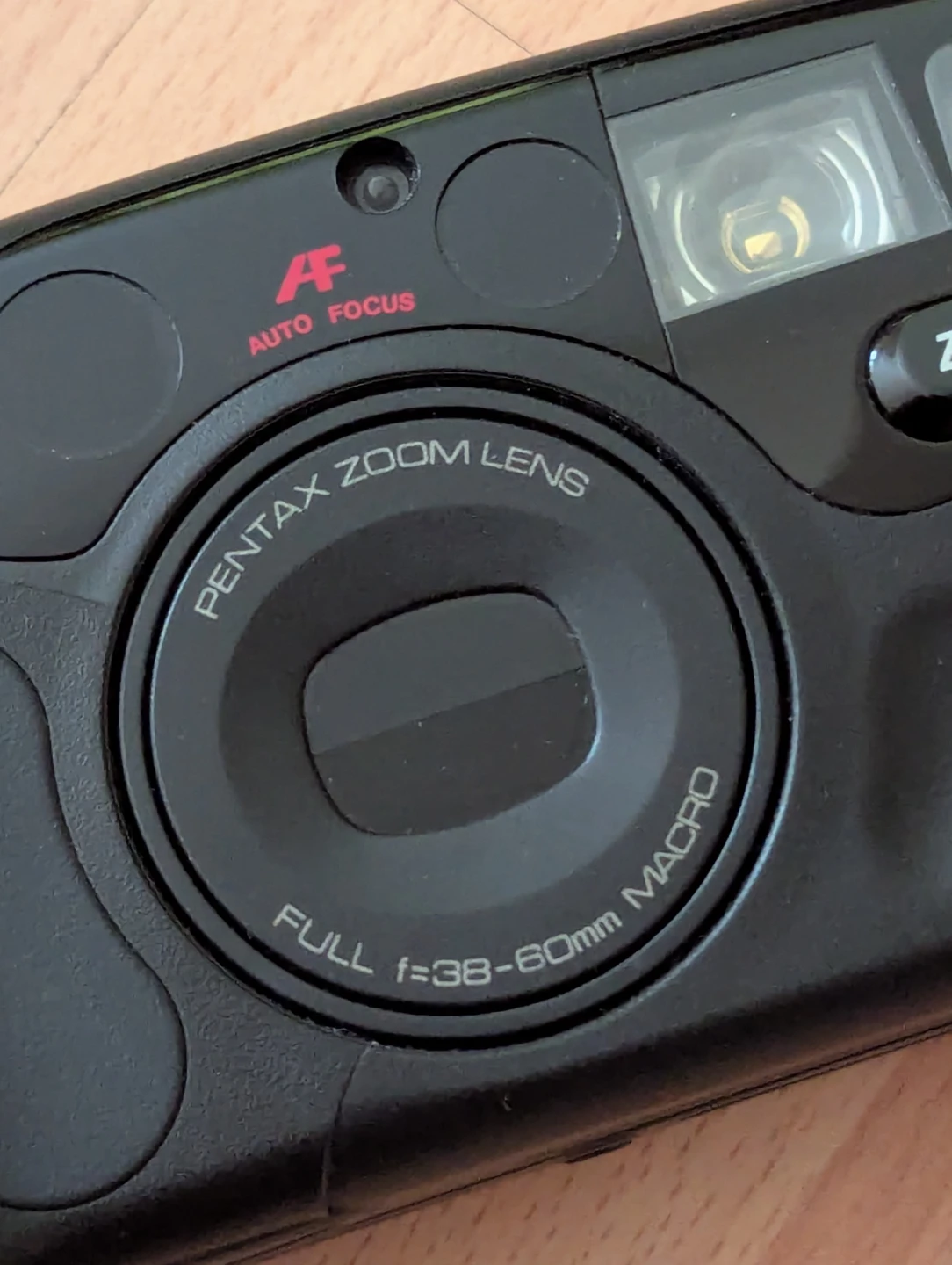 UNTESTED vintage Pentax Zoom 60X Point & Shoot Macro Lens Camera - photo 3