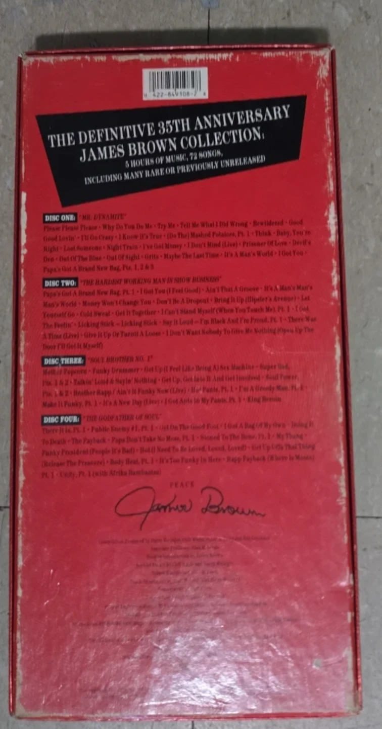 James Brown Star Time Definitive 35th Anniversary Box Set - photo 3