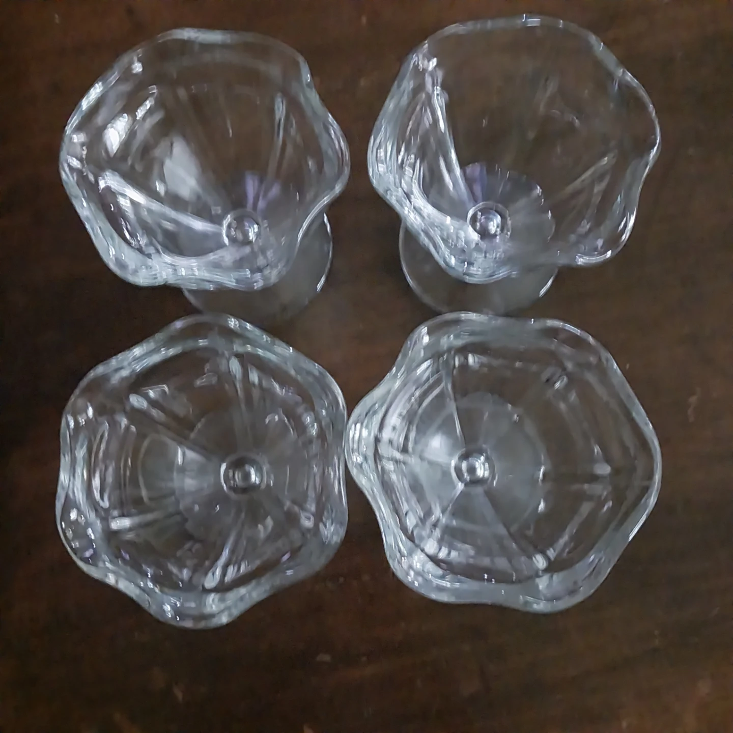 Set of 4 Glass Dessert Bowls - photo 2