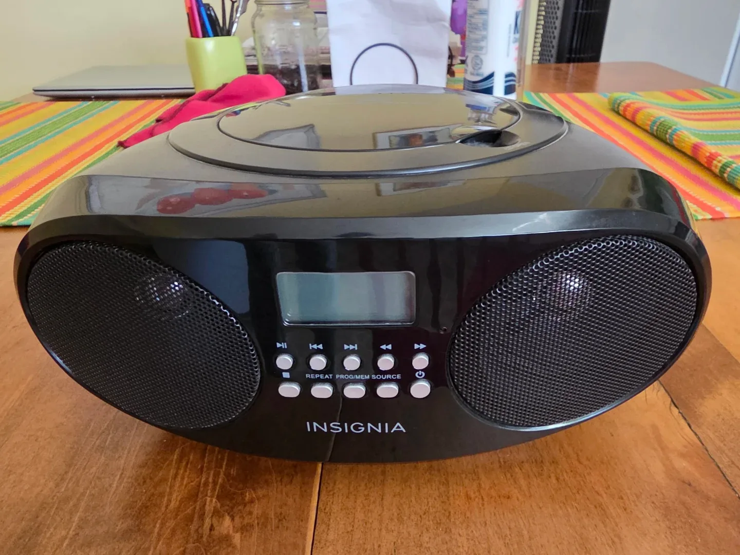 Insignia CD Boombox with AM/FM Tuner