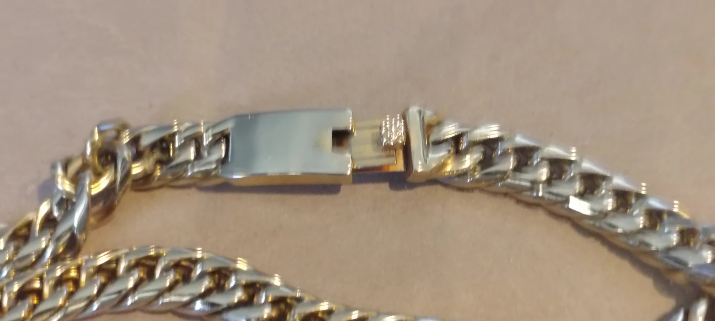 GOSTEEL Stainless Steel Curb Chain Bracelet - photo 3