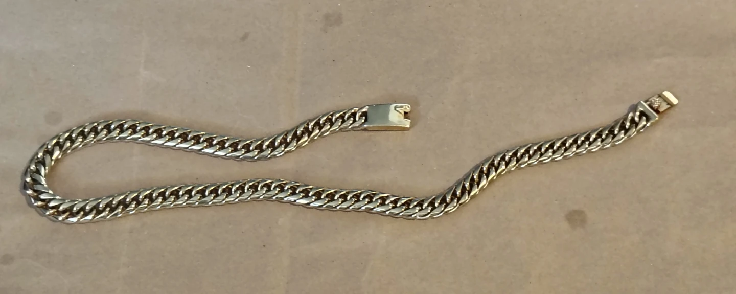 GOSTEEL Stainless Steel Curb Chain Bracelet - photo 5