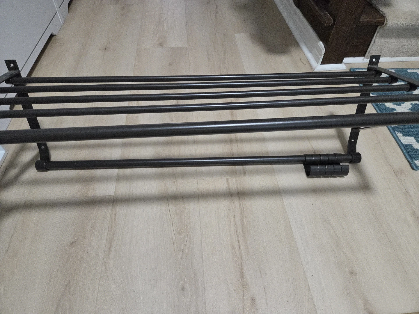 IKEA PORTIS Wall Shelf with Hooks - photo 2