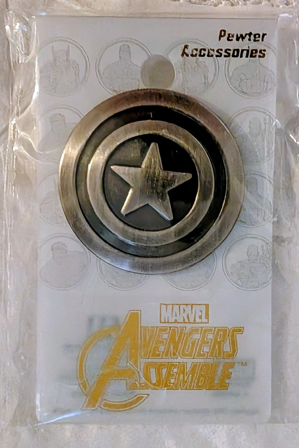 Captain America Shield Pin - Marvel Avengers Assemble