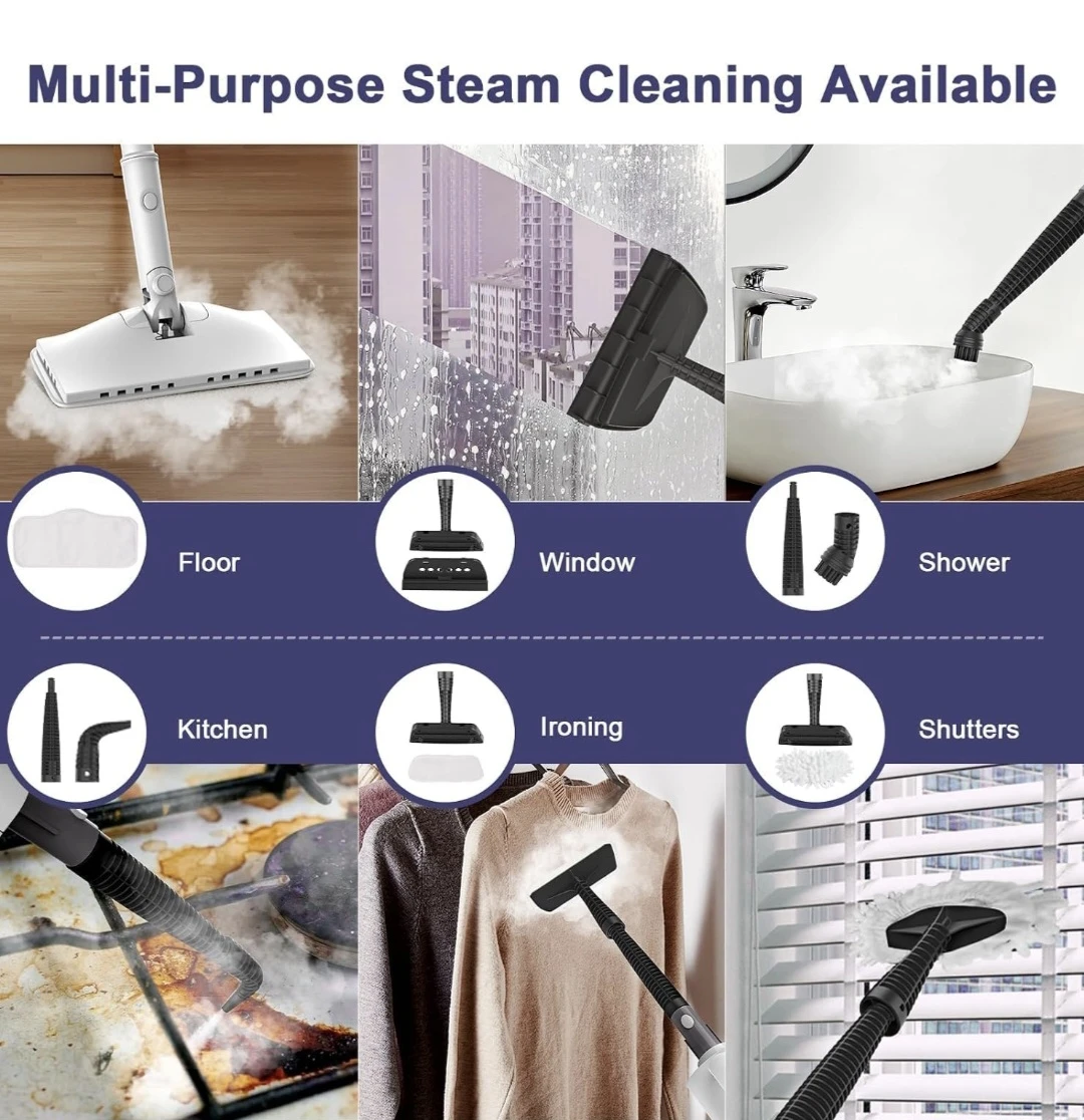 Steam Mop Cleaner - 6-in-1 Use Function Open Box - photo 5