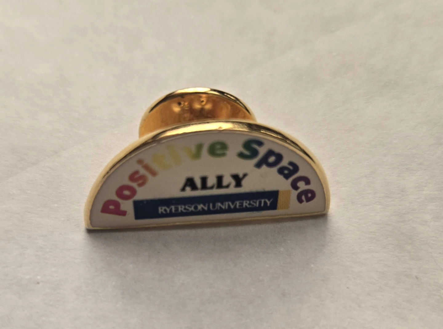 Positive Space Ally Pin