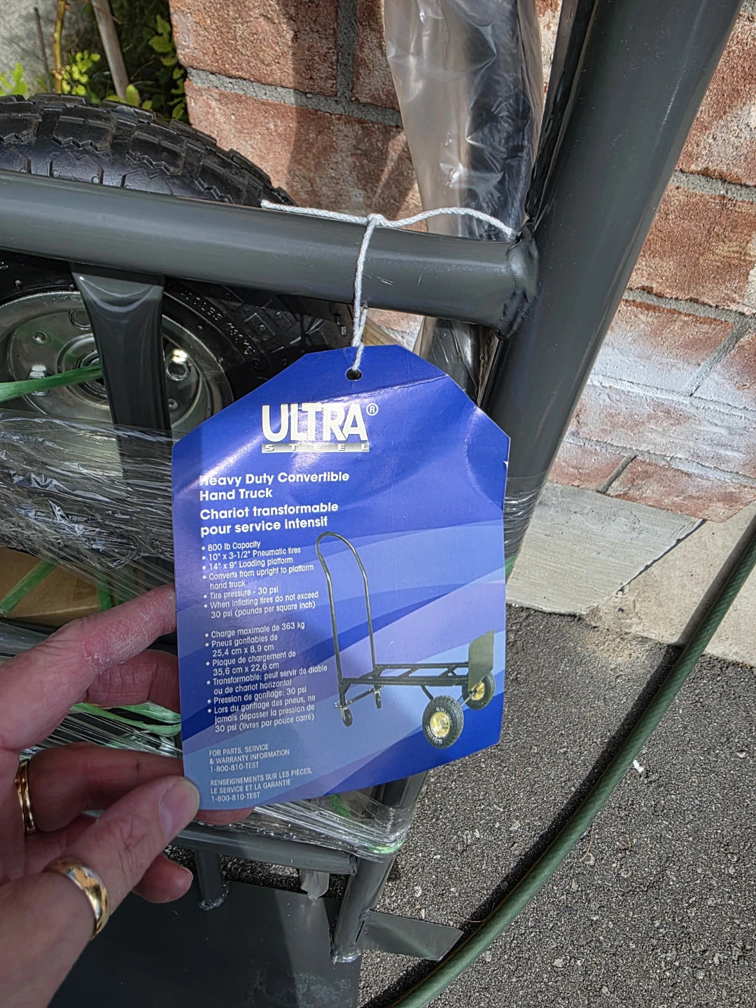 BNIP heavy duty convertible hand truck - photo 3