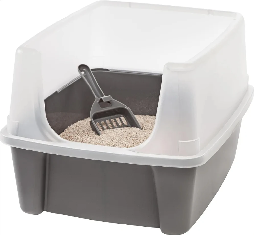 Cat Litter Box with Scoop - photo 4