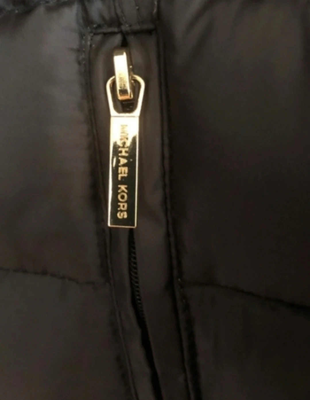 Michael Kors Puffer Coat w/ Fur Trim NWT MK Cap - photo 5
