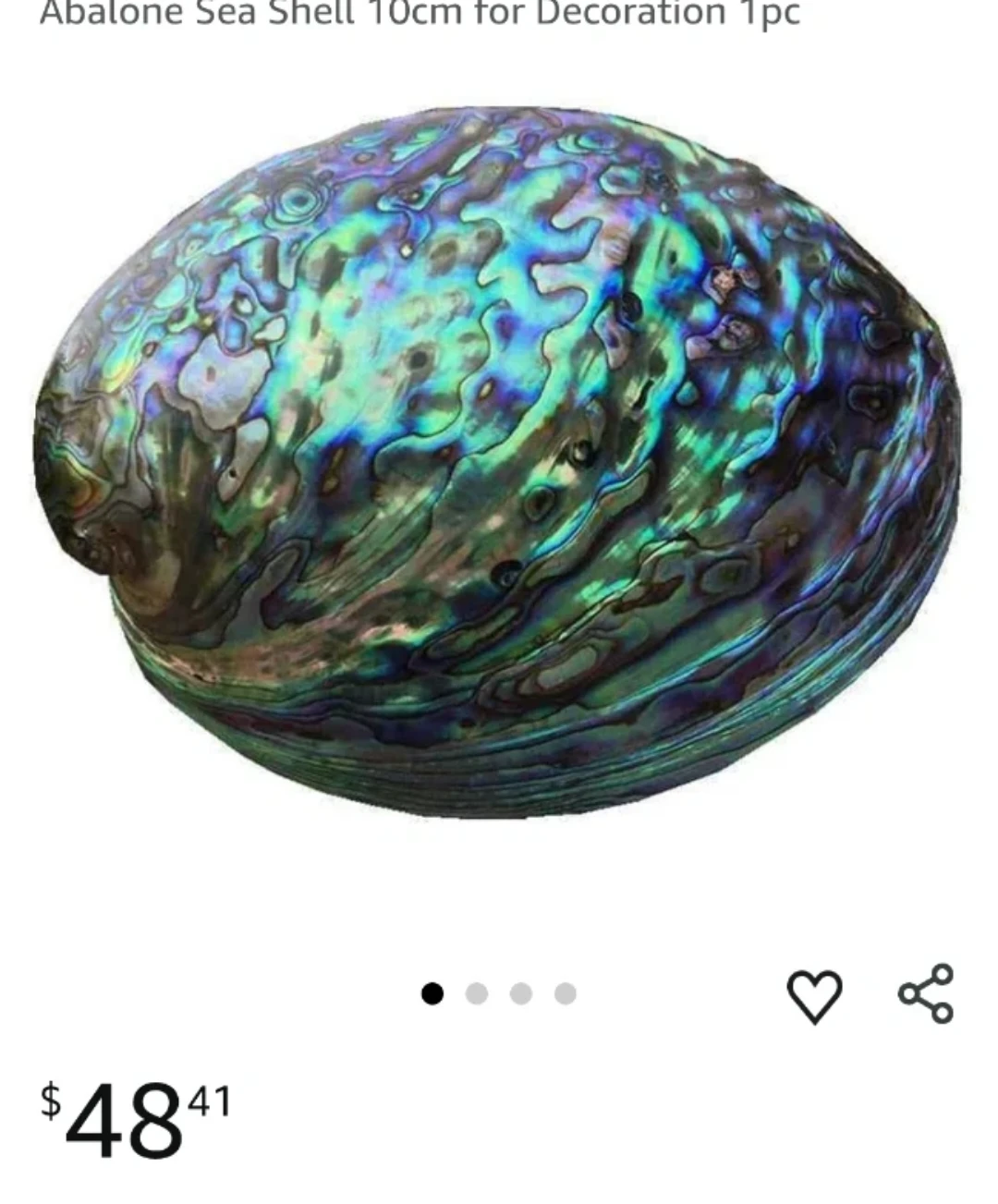 BEINUANCRYSTAL Wholesale Abalone Shell Decoration