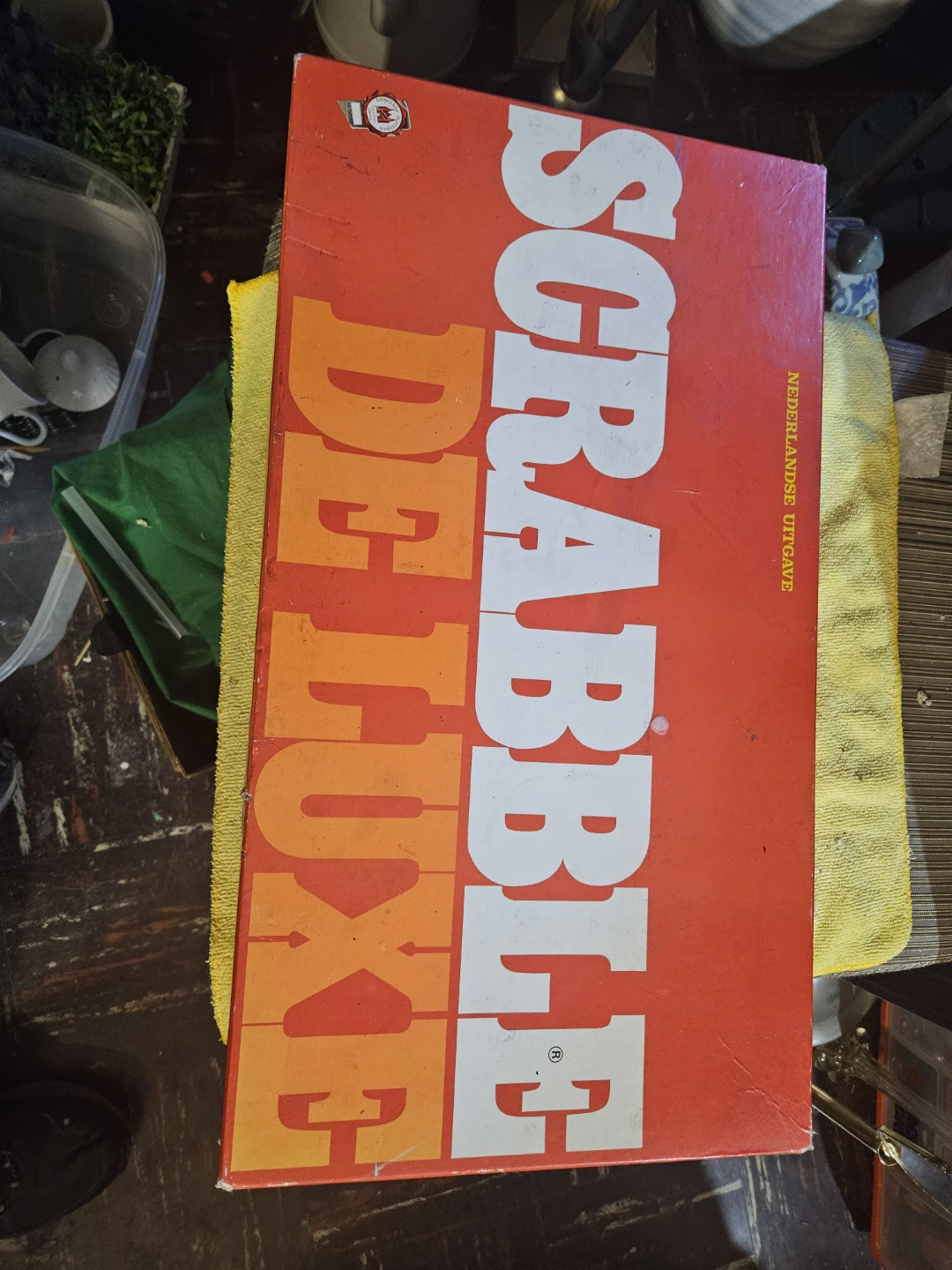 Scrabble Deluxe Board Game - photo 2