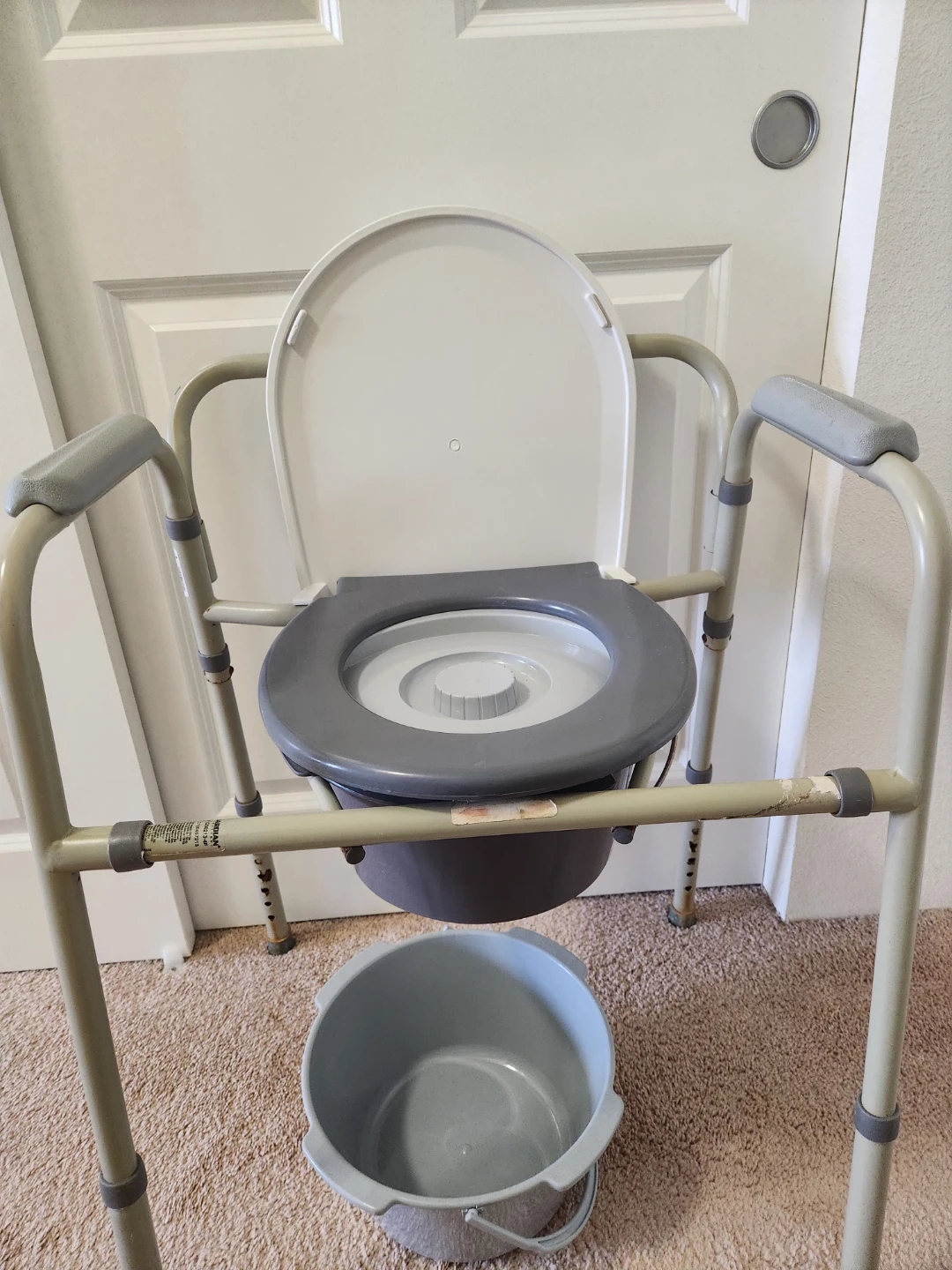 Guardian Commode Chair with Bucket - photo 2