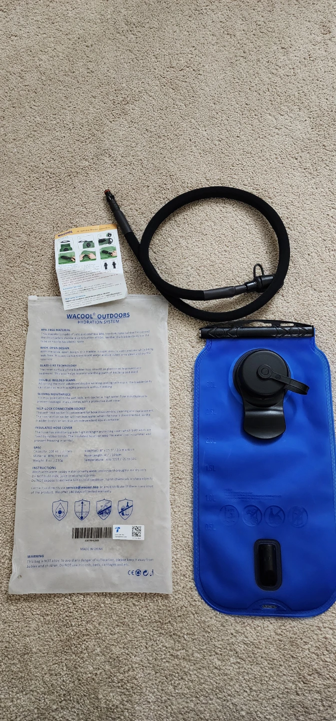 Wacool Outdoors 3L Hydration Bladder