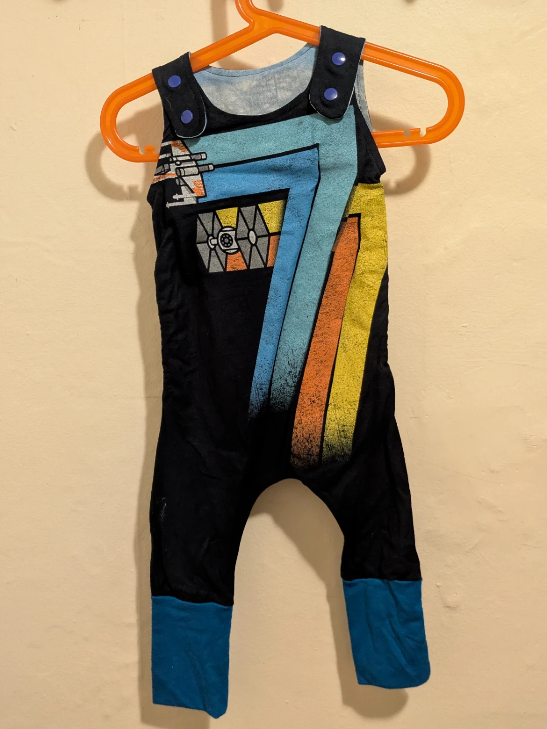 One of a Kind Star Wars Romper Nb-12 - photo 3