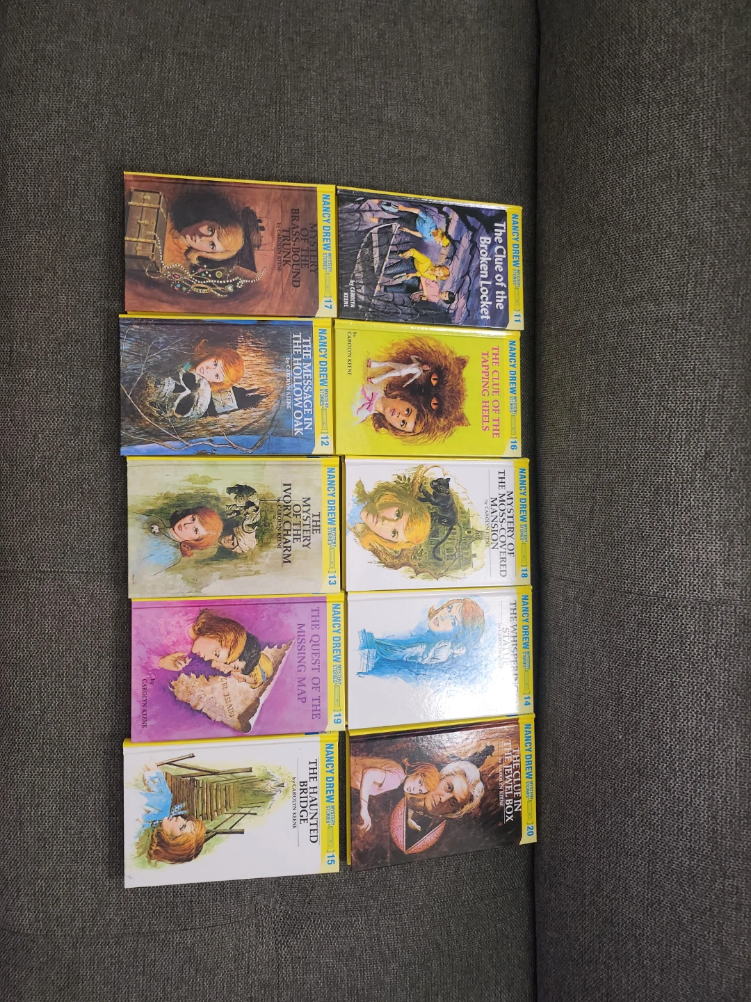 10 dollars per book. Nancy Drew Mystery Books Collection 11-20 - photo 2