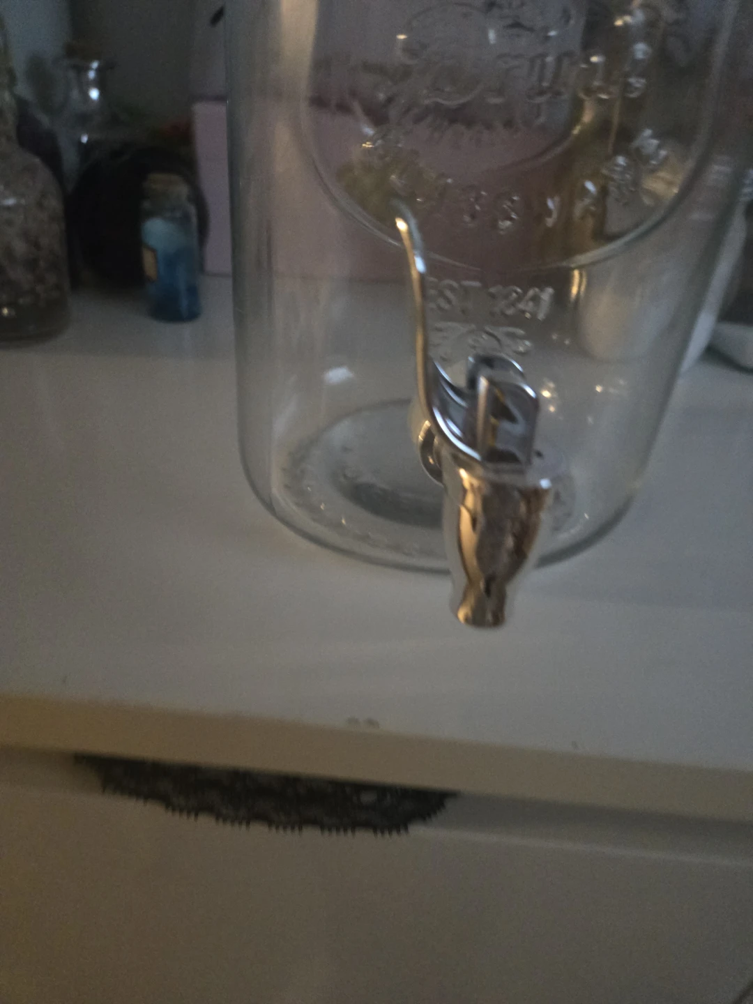 Glass Drink Dispenser with Spigot - photo 2