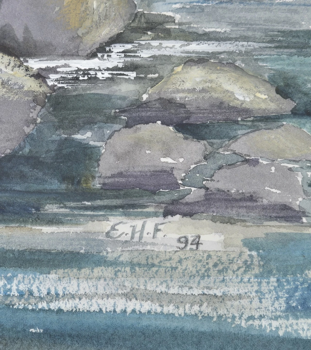 Original Watercolour ~Elsie Frontain - photo 3