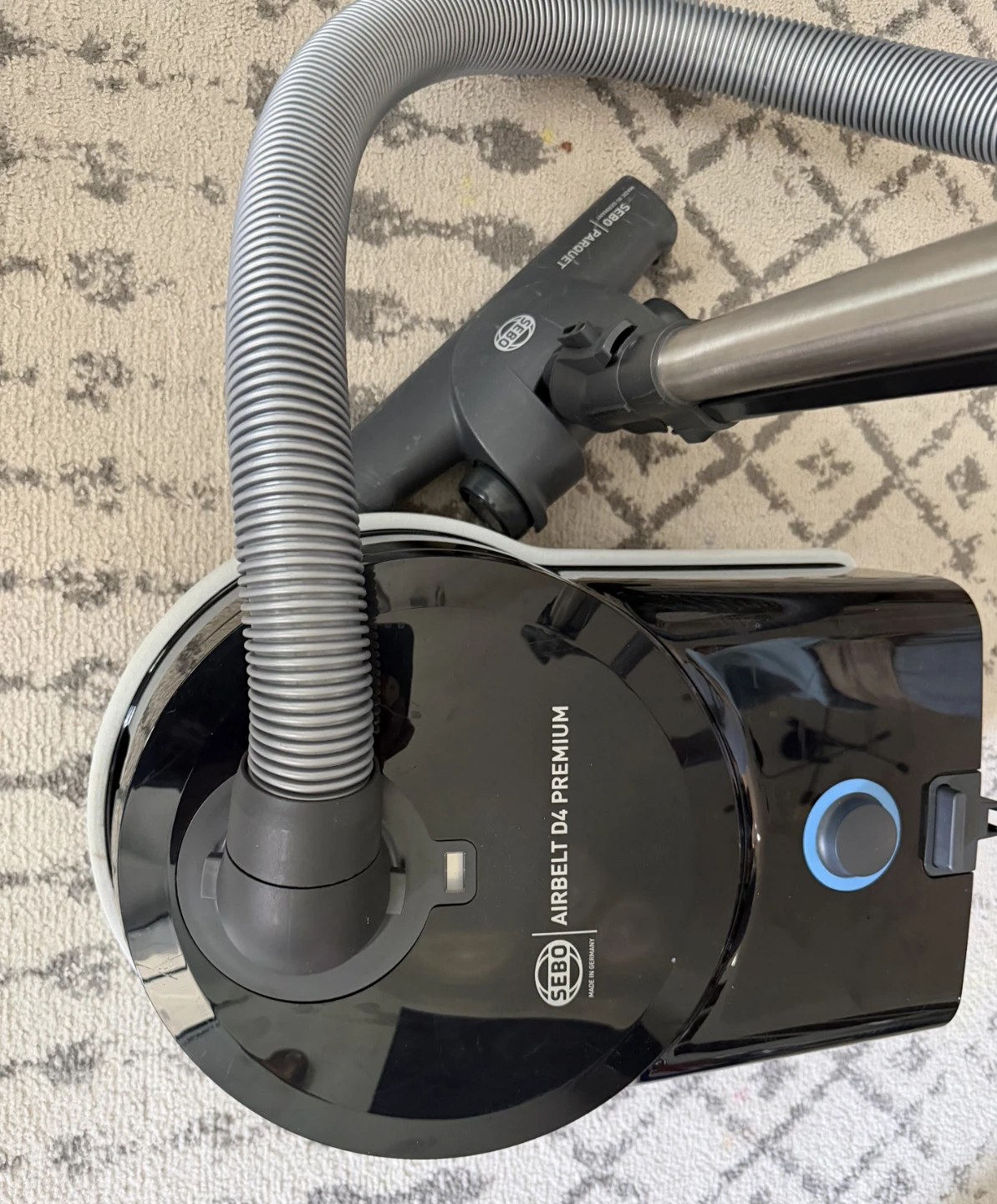 Move out sale - SEBO Airbelt D4 Premium Canister Vacuum