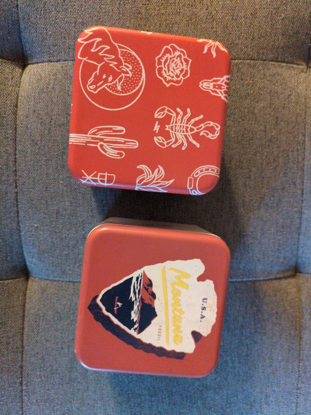 Fossil Tin watch Boxes (price per item)