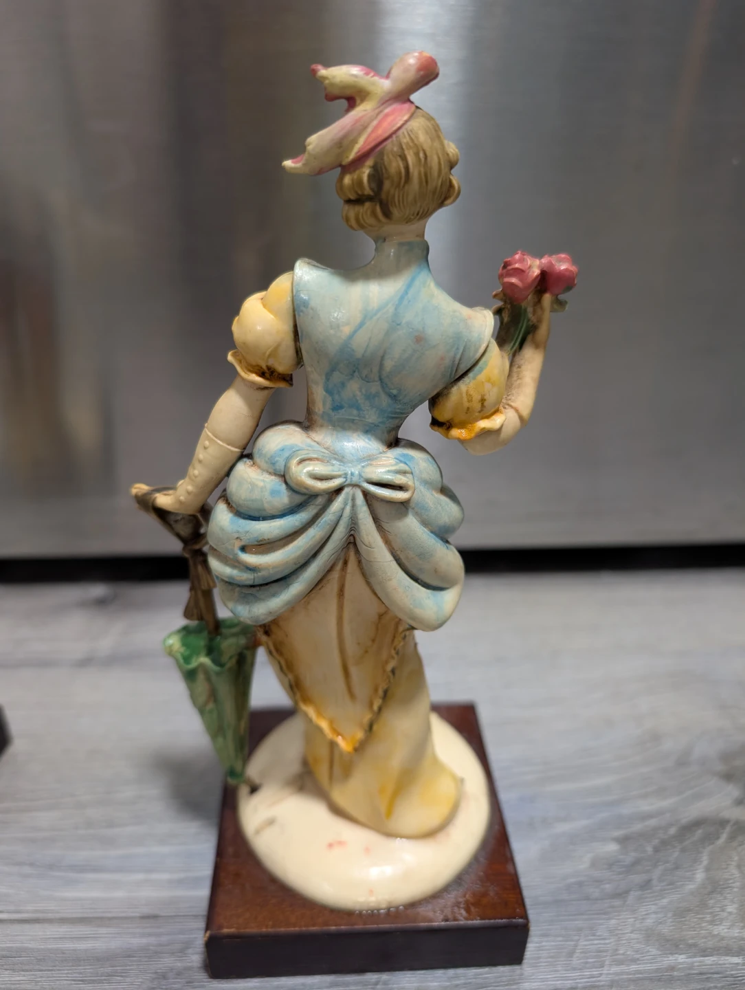 Vintage Fontanini Depose Italy Courting Couple Figurines - photo 3