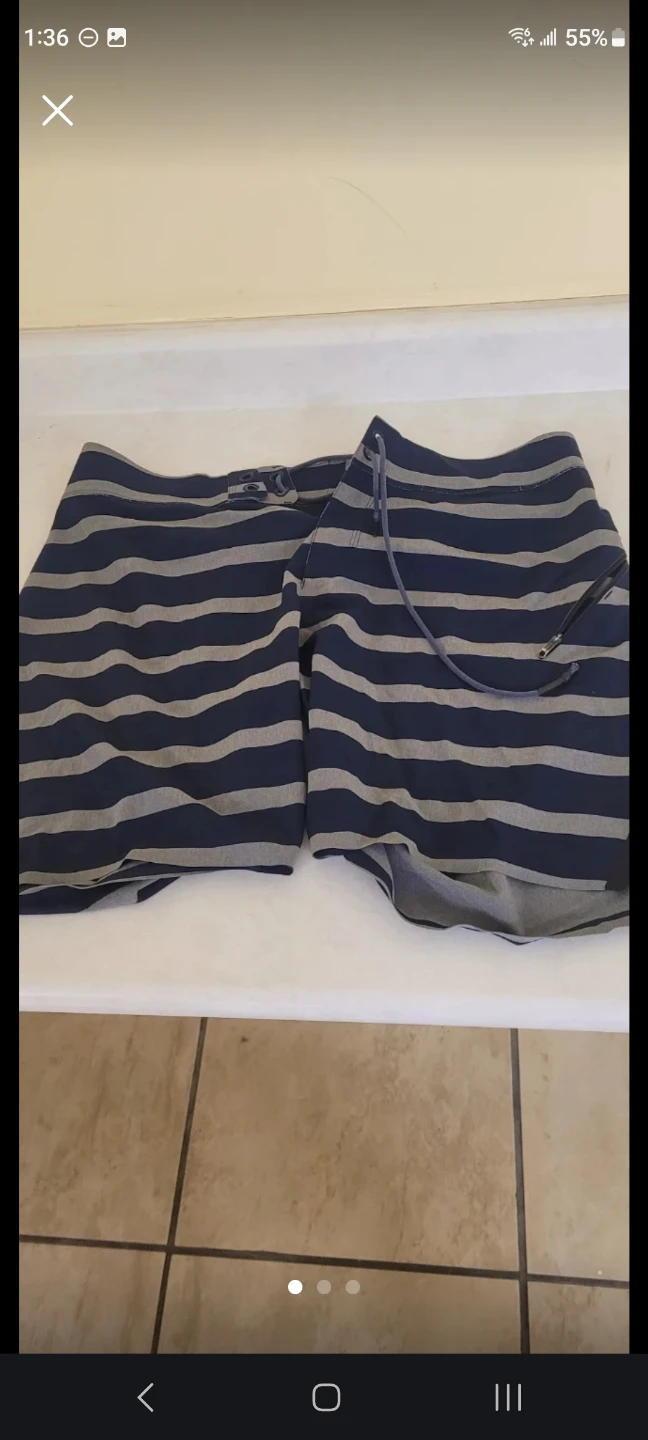 Lululemon Striped Board Shorts