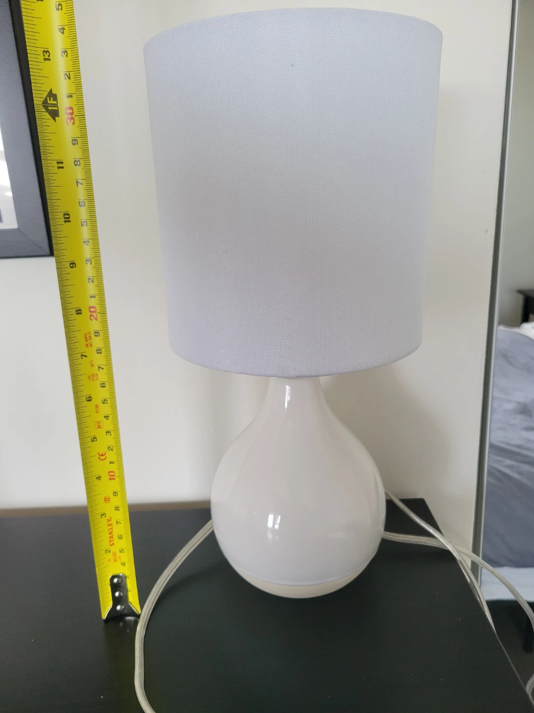Small white lamp - photo 2