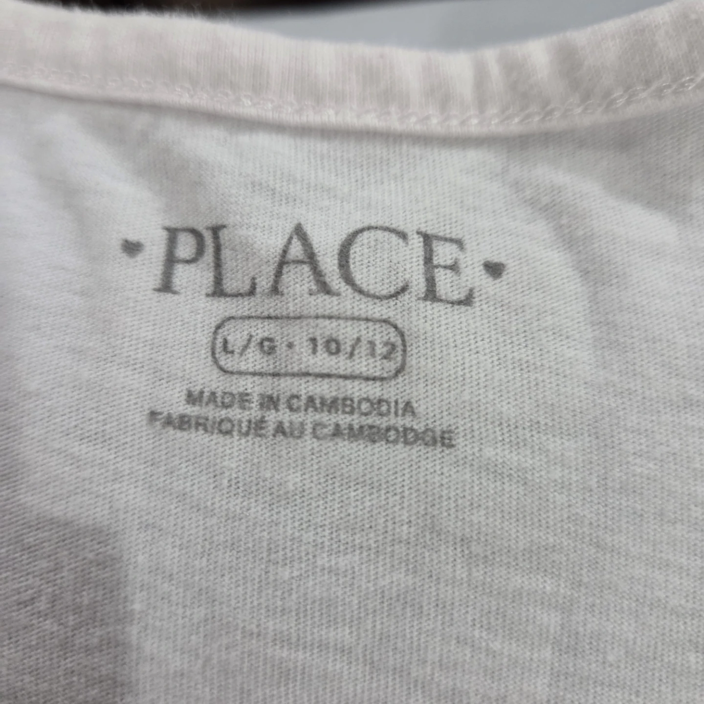 The Place White "Beautiful" Girls  Tank Top L/G 10/12 - photo 3