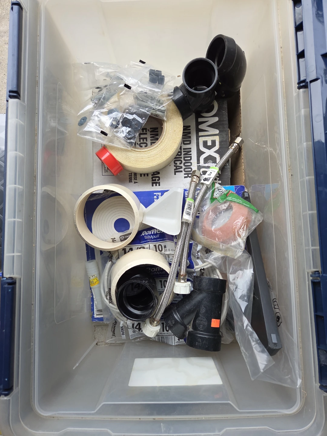 Multiple household items