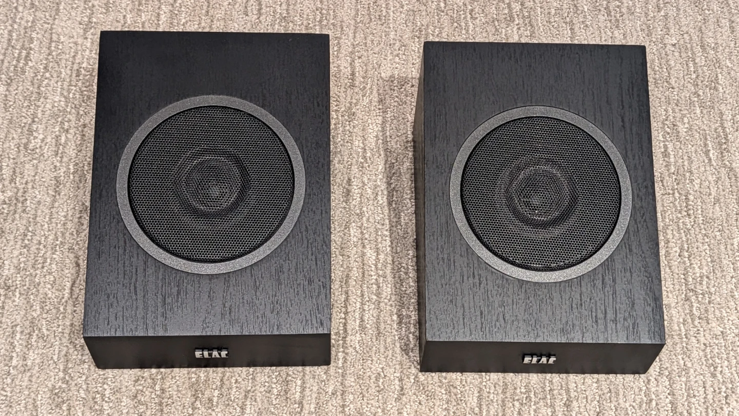 ELAC Debut 2.0 Atmos Upfiring Speakers (Model: DA42-BK)