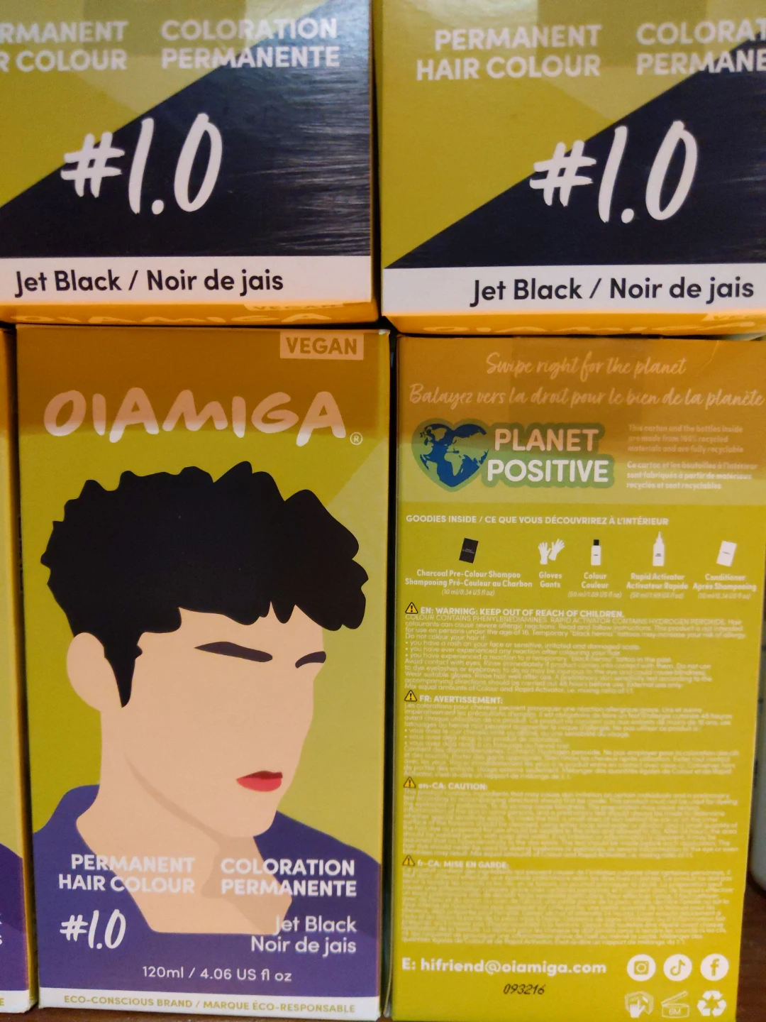 3 for $25 (reg. $67 w taxes) organic vegan Permanent Hair Colour - photo 2