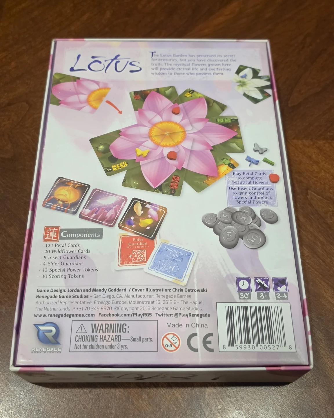 Lotus Board Game/Card Game - photo 2