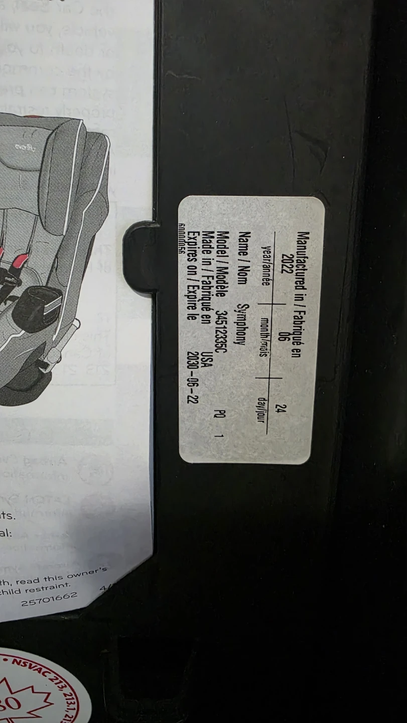 Evenflo Symphony All‑in‑One Car Seat - photo 4