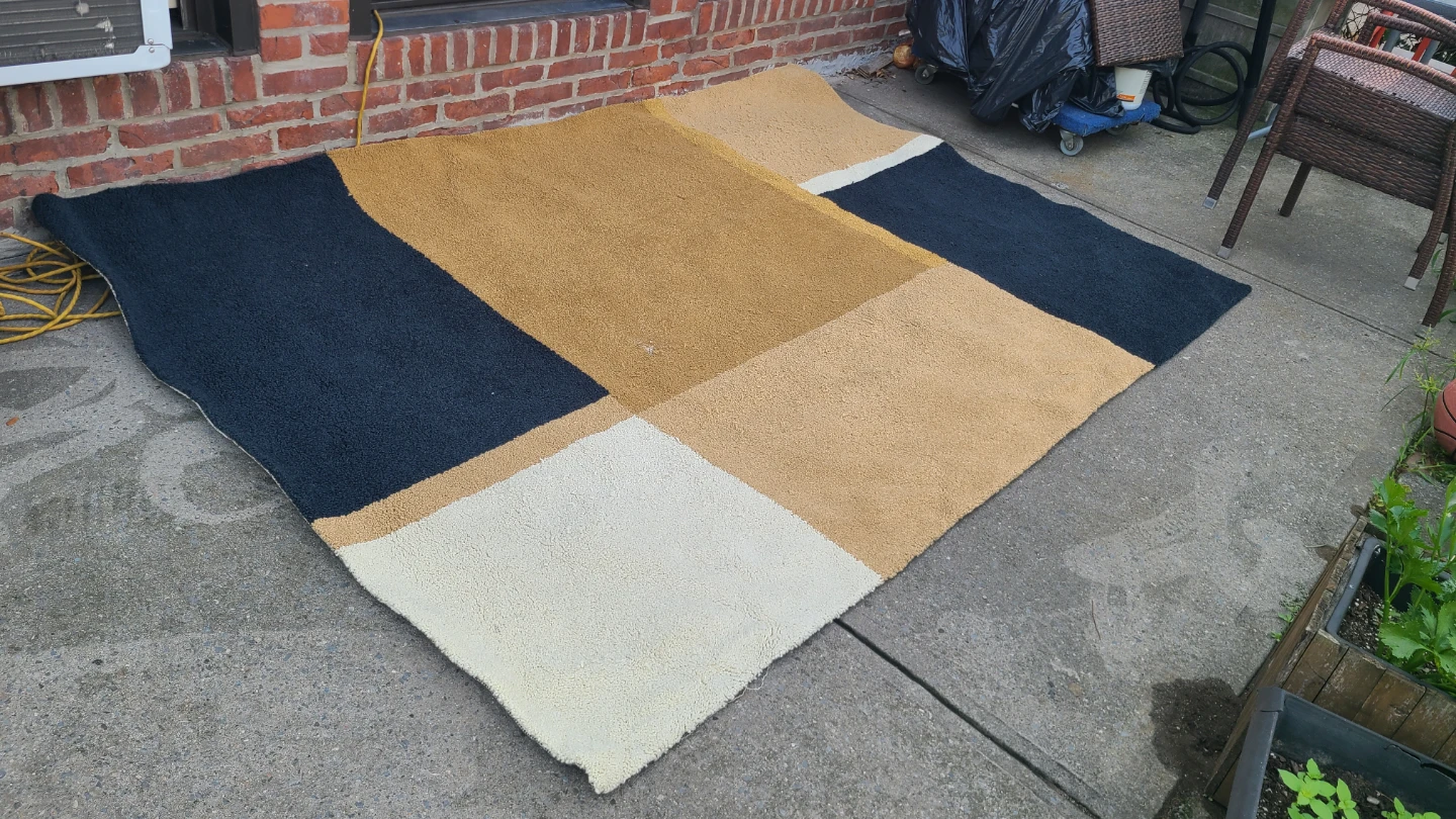 Geometric Pattern Area Rug - photo 3