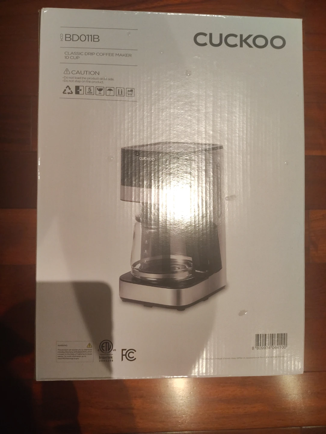 CUCKOO Classic Drip Coffee Maker 10 Cup BDO11B
