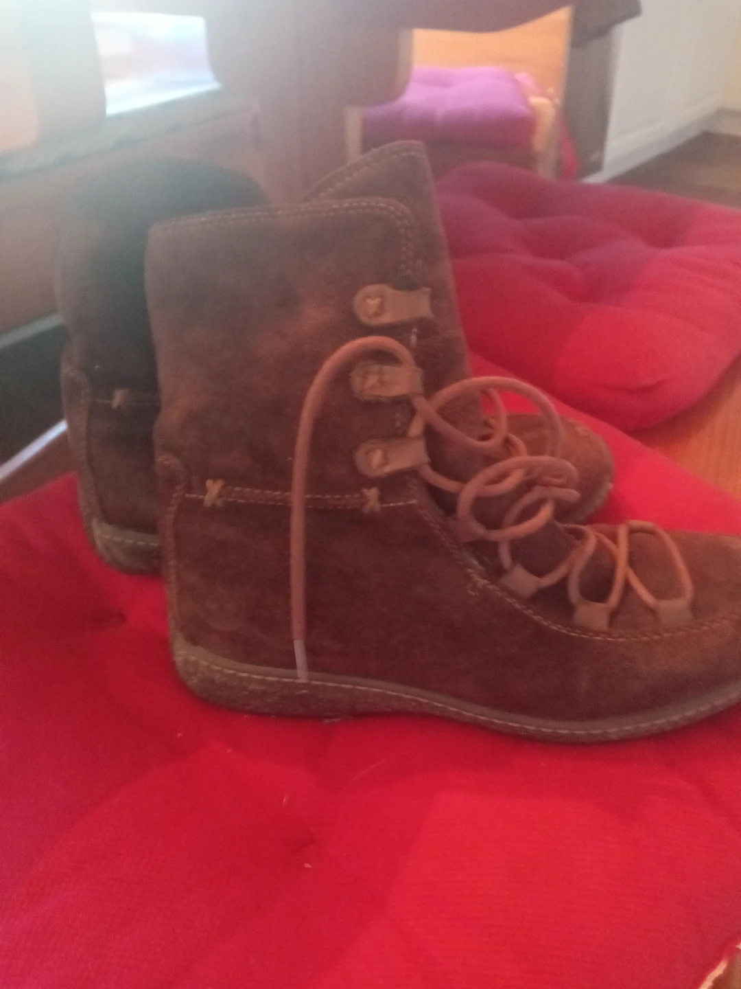 Timberland Brown Suede Boots