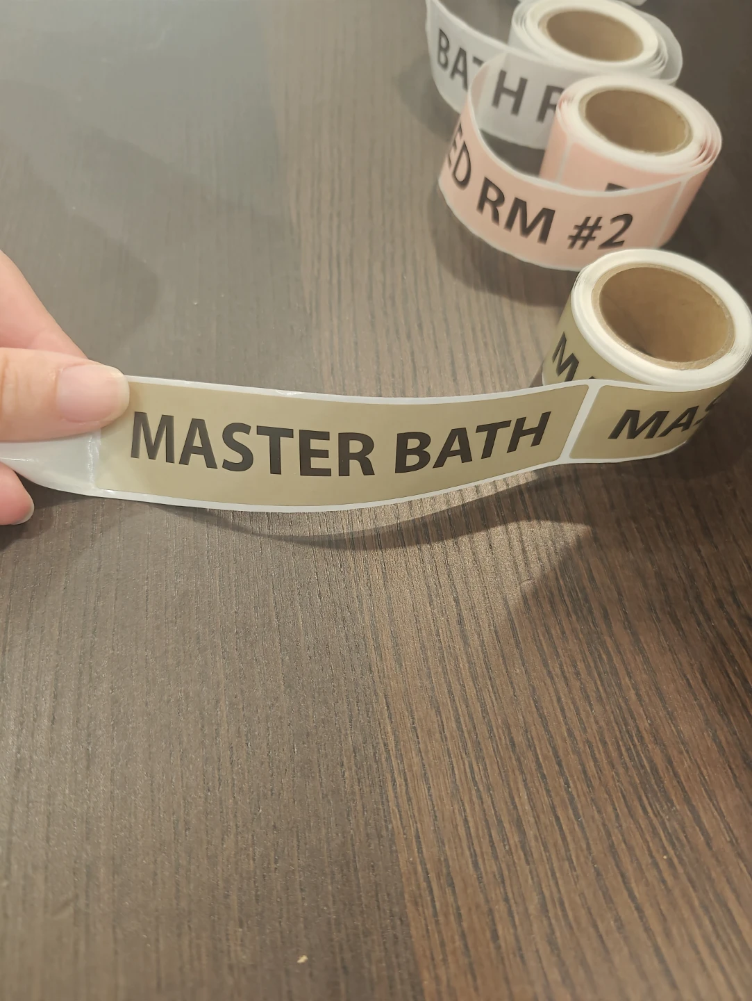 Moving -Label Tape Rolls - photo 3