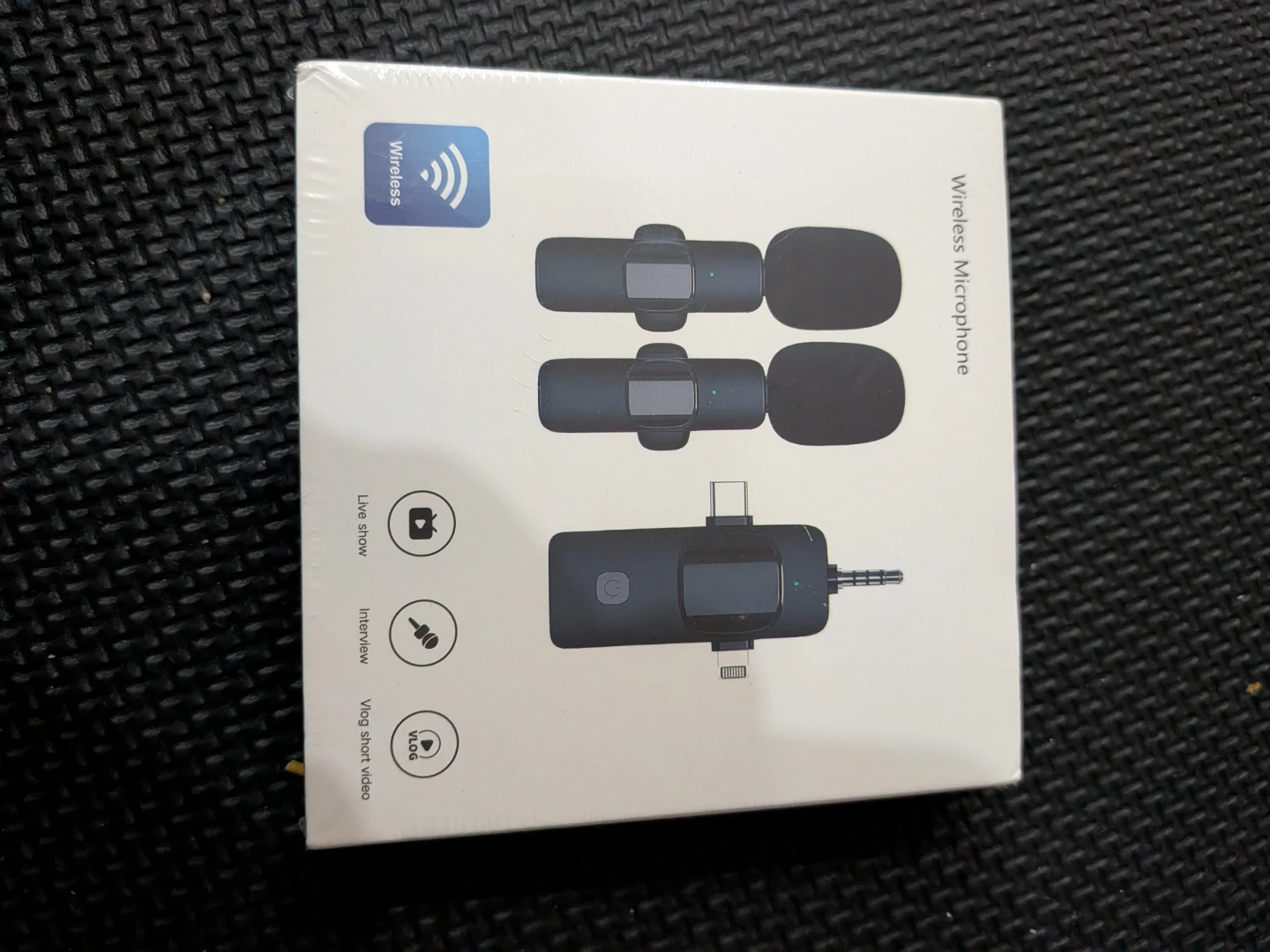 PQRQP 3 in 1 Wireless Lavalier Microphone - photo 2