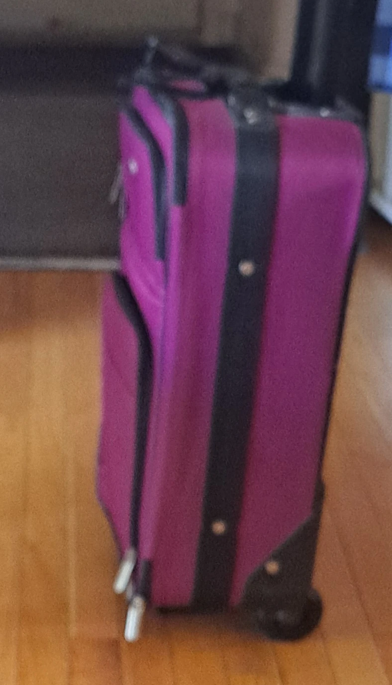 Purple Rolling Suitcase - photo 4