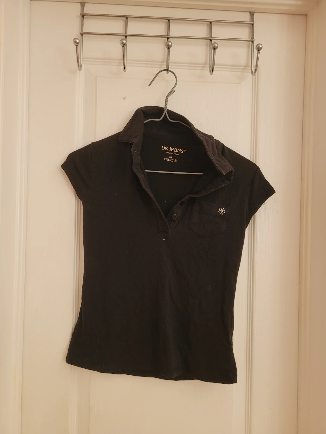 UB Jeans Black Polo Shirt