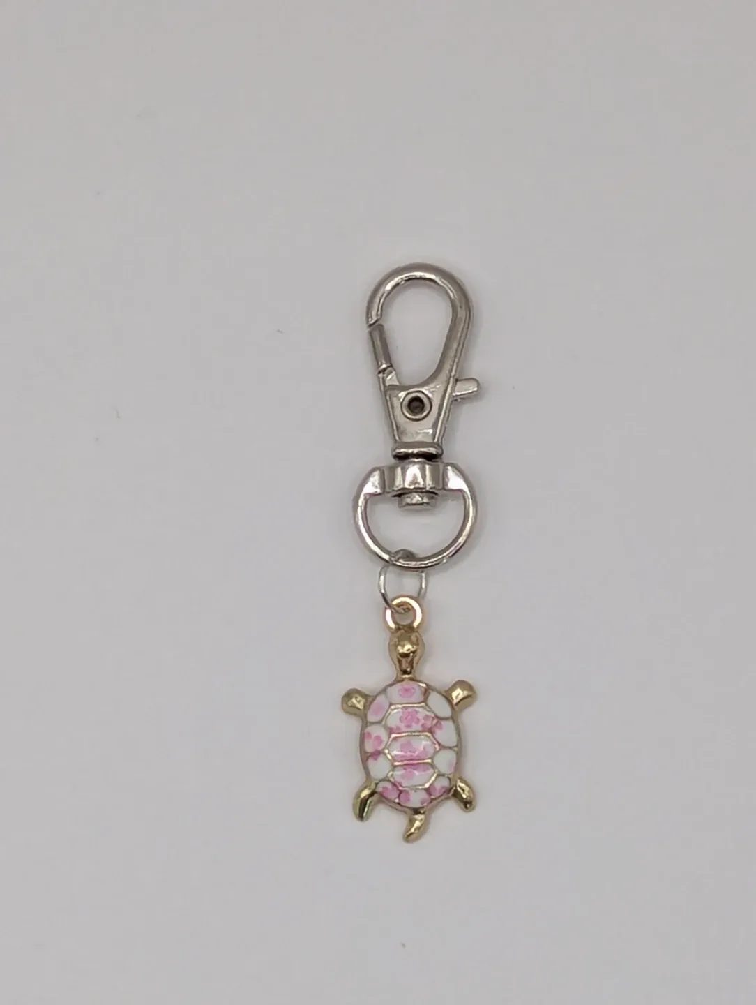 Pink and White Sea Turtle le Charm