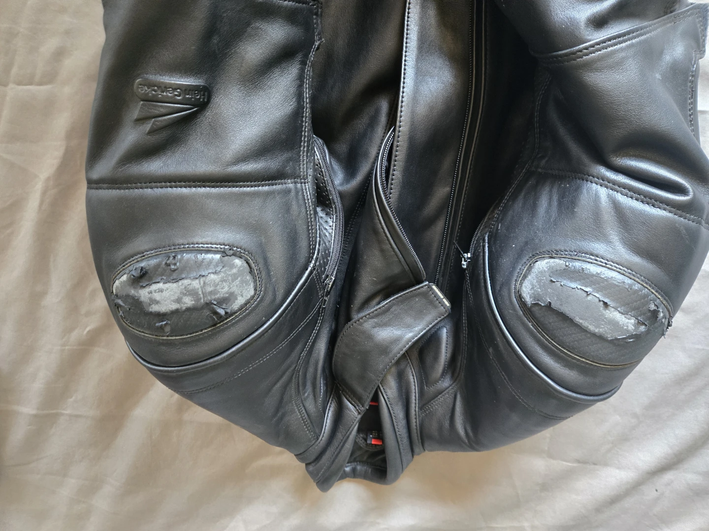 Hein Gericke Leather Motorcycle Jacket - Size M - photo 4
