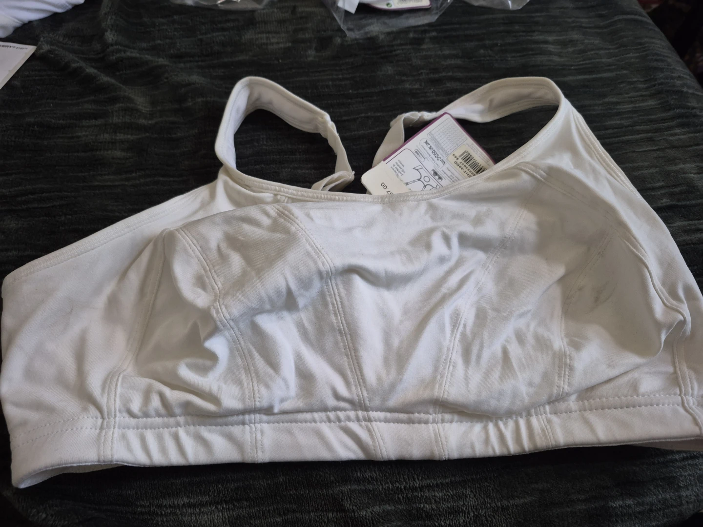 Shock Absorber Max-3D Sports Bra Top 38DD White
