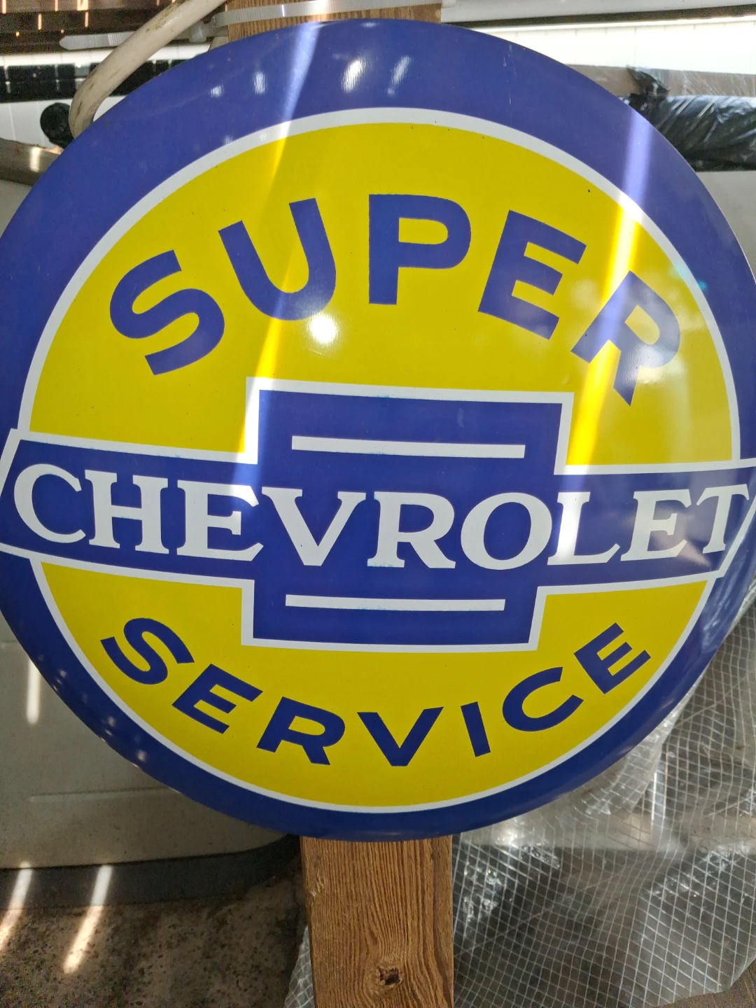 Super Chevrolet Service Sign