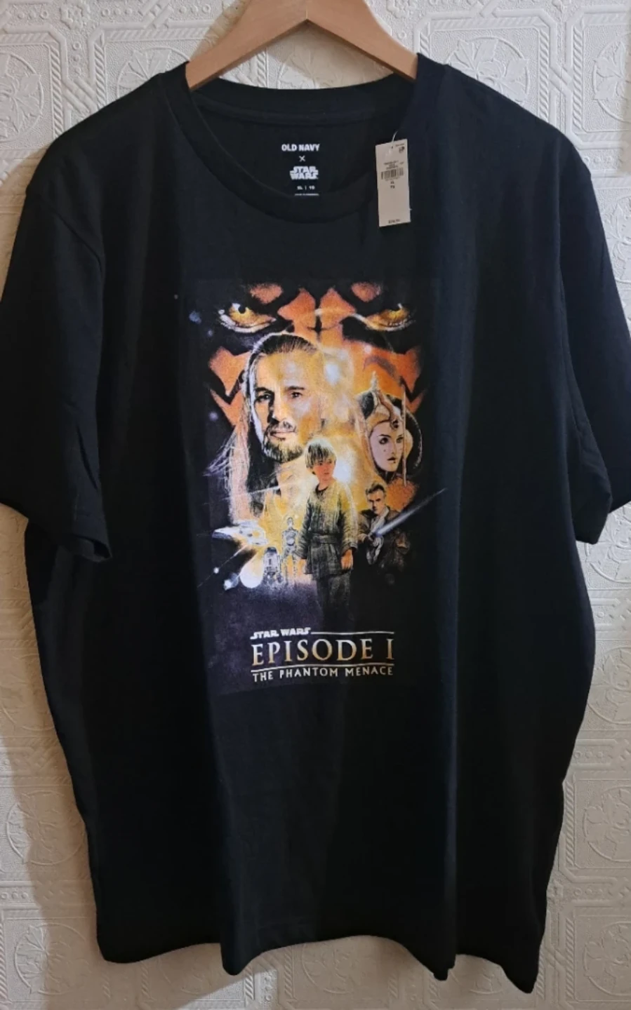 Old Navy Star Wars Episode I The Phantom Menace T-Shirt XL