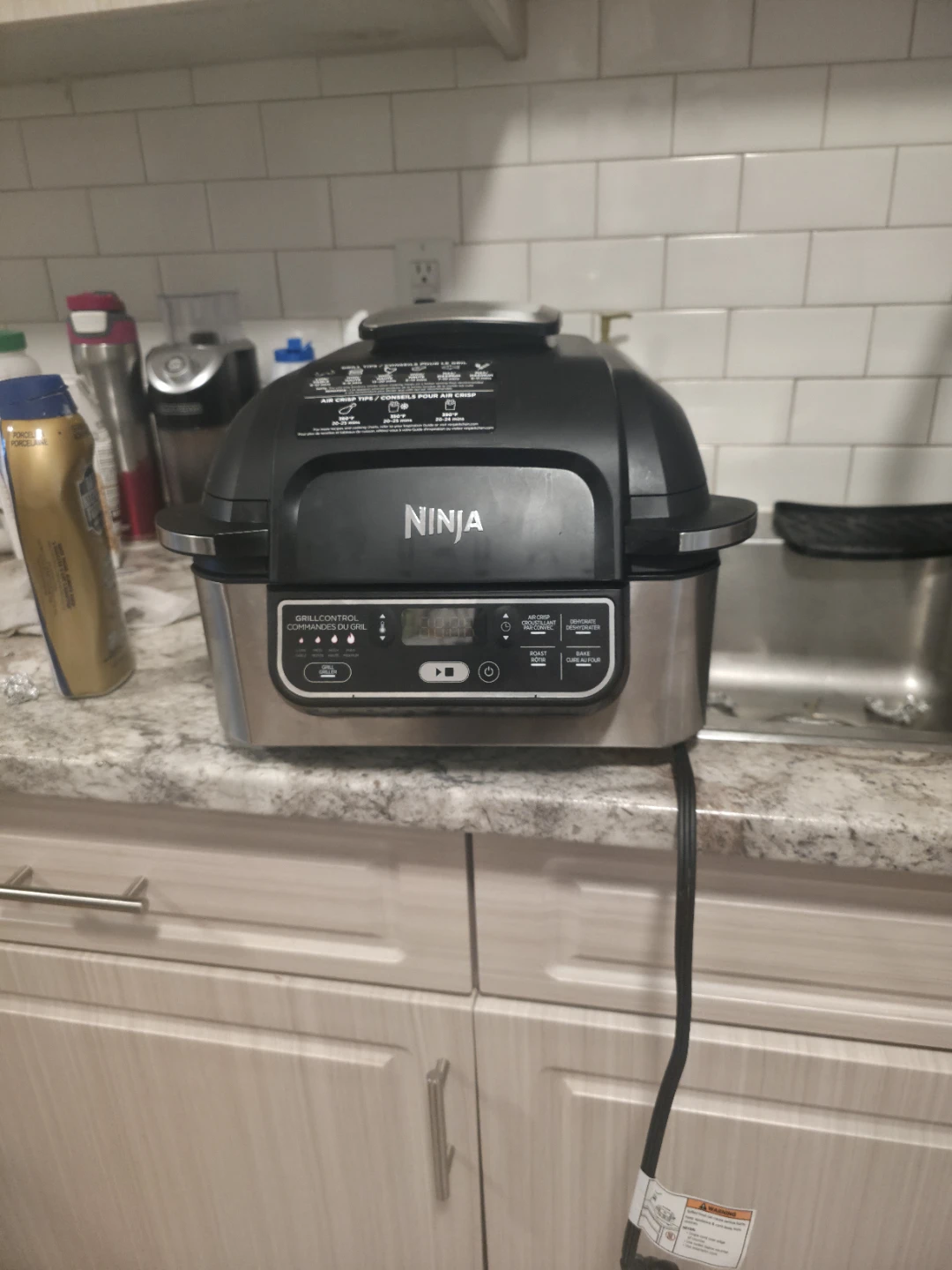 Ninja Foodi 5-in-1 Grill Air Fryer Basket & Crisper Plate - photo 2