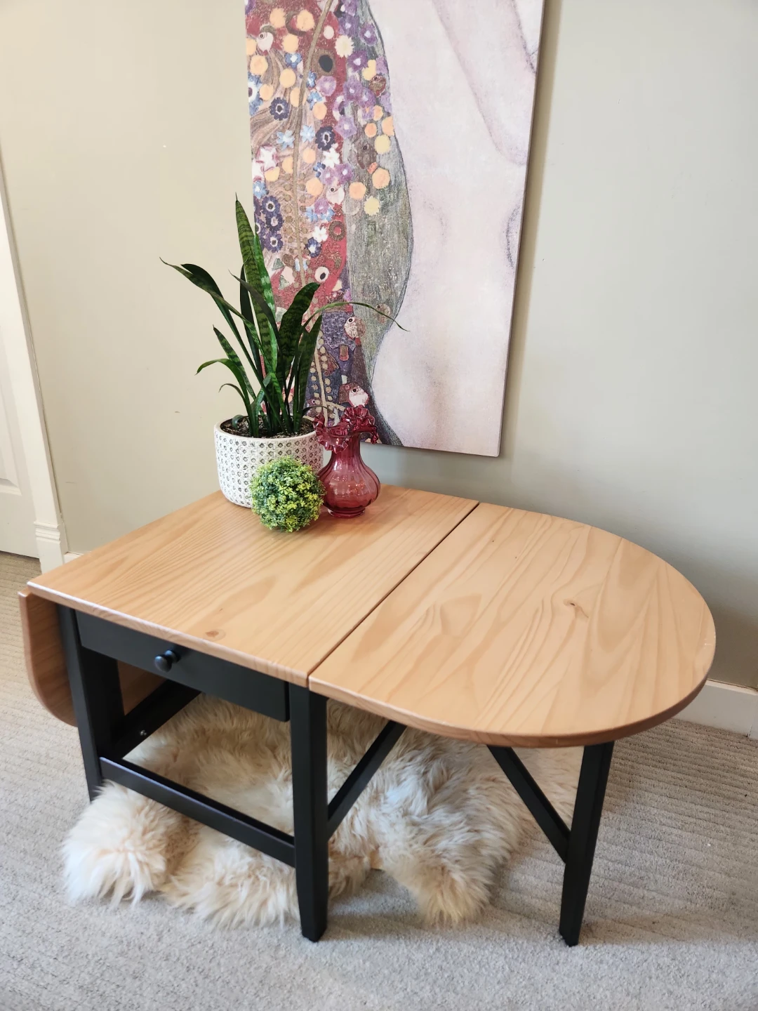 Ikea ARKELSTROP Drop Leaf Side Table - photo 2